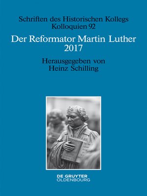 cover image of Der Reformator Martin Luther 2017
